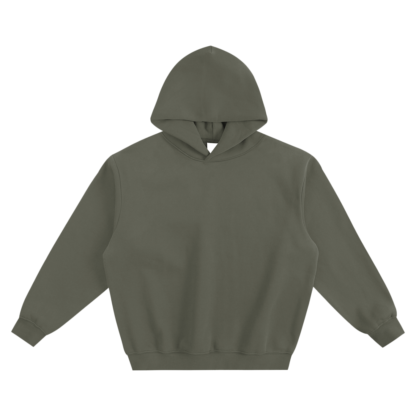 Blank Boxed Hoodie
