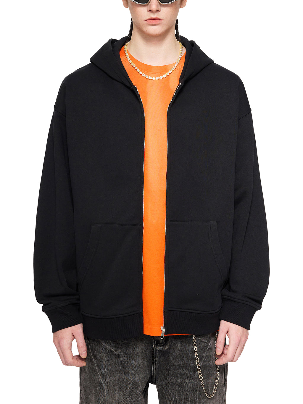 Blank Heavyweight Zip-up Hoodie