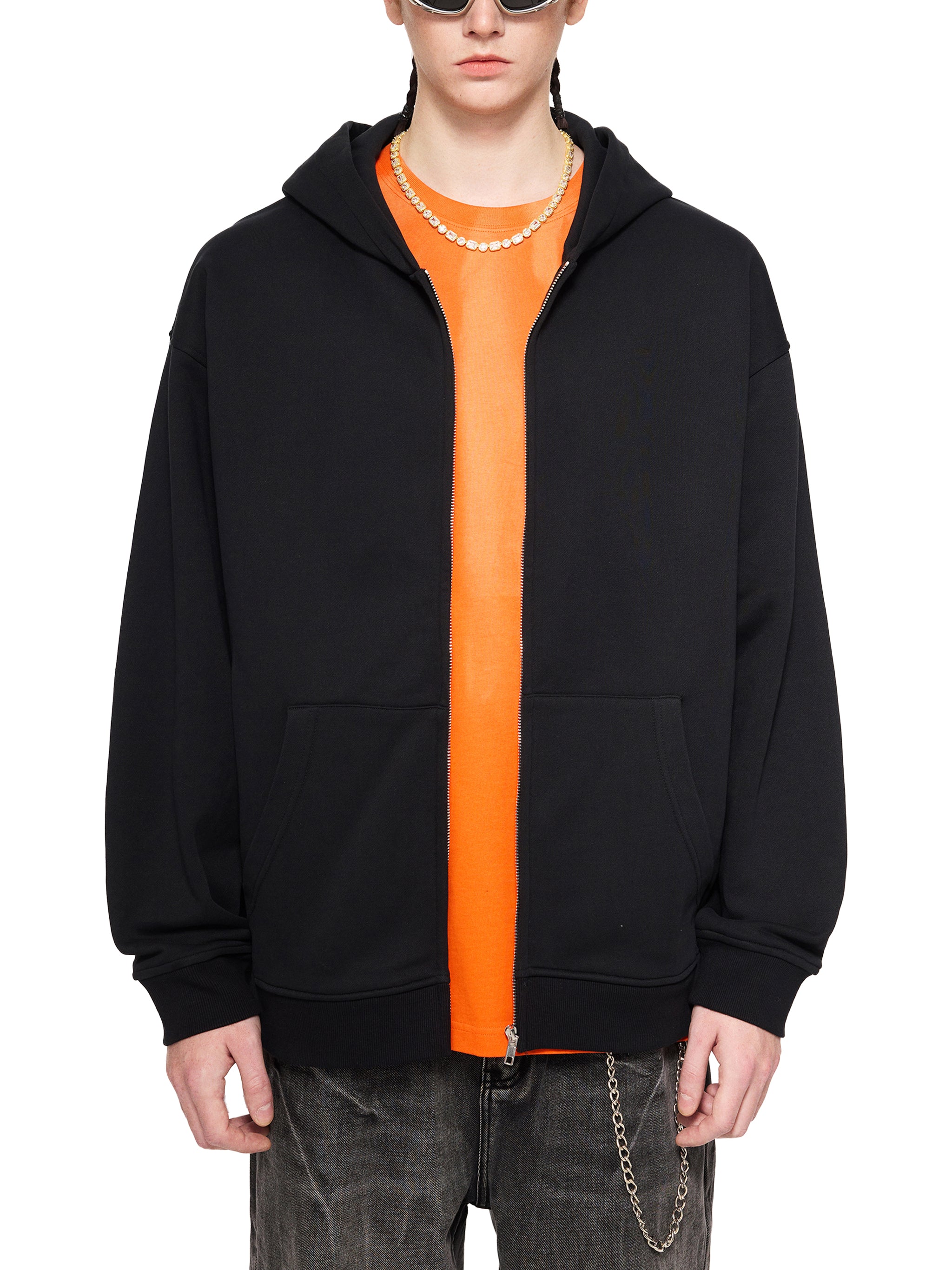 Blank Heavyweight Zip-up Hoodie