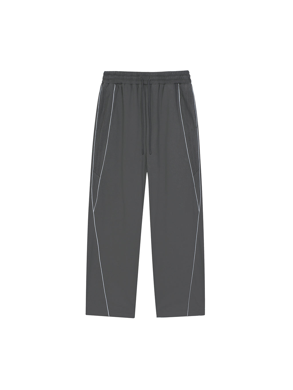 Reflective Striped Baggy Sweatpants