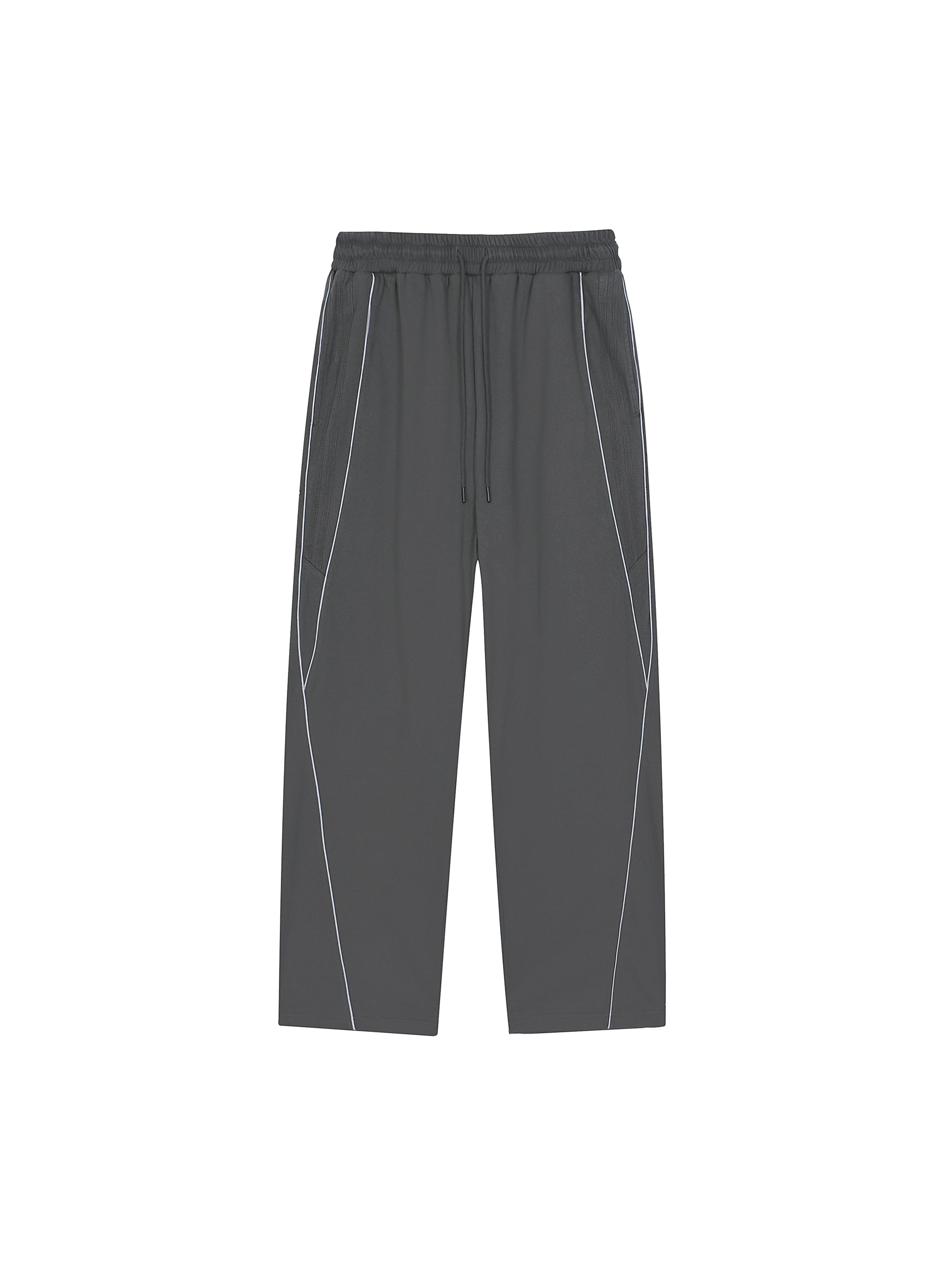 Reflective Striped Baggy Sweatpants
