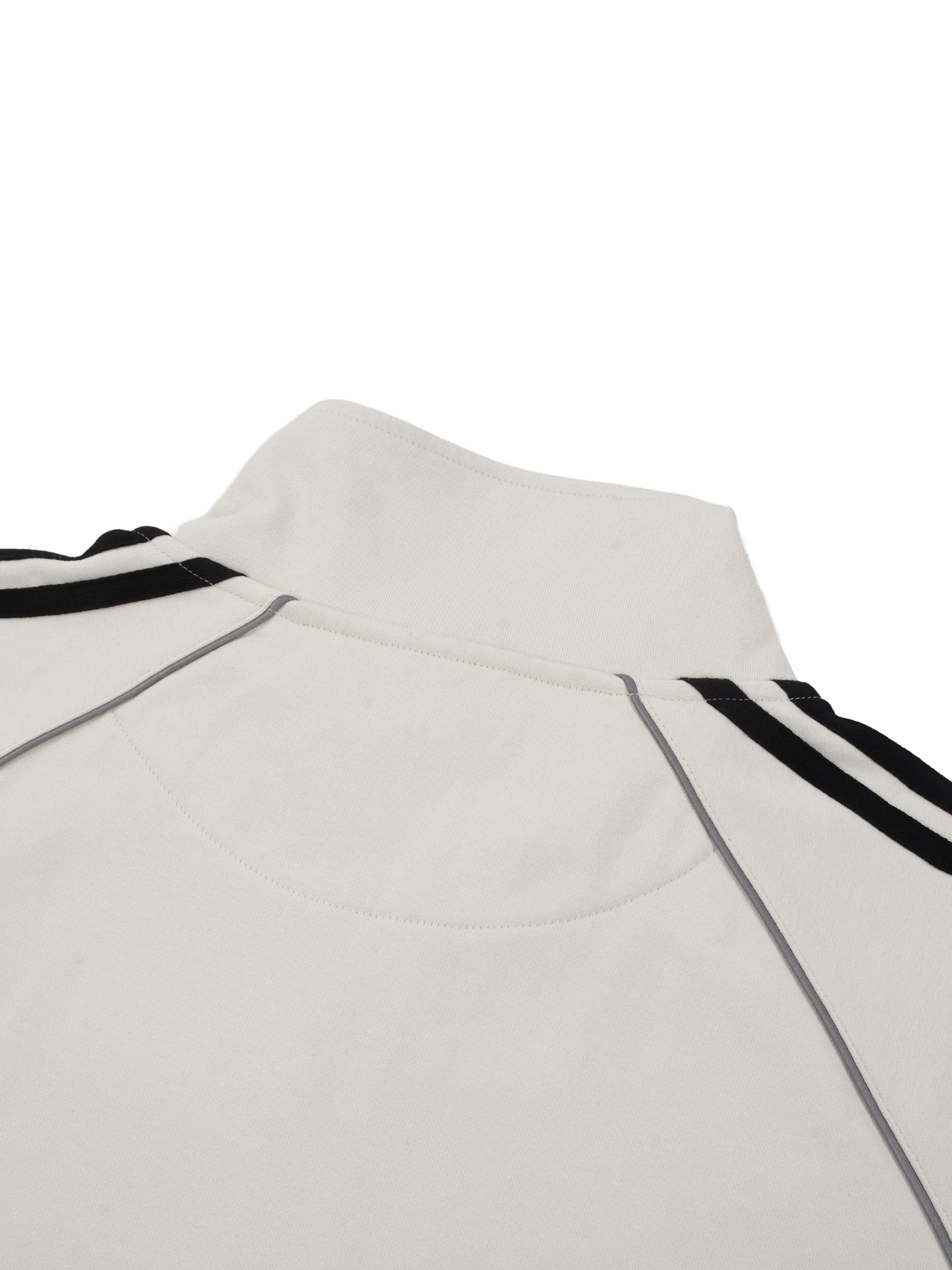 Reflective Striped Sleeve Jacket